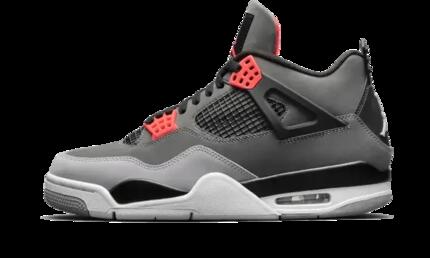 Zapatillas - Baloncesto - Jordan 4 Infrared - Dark Grey