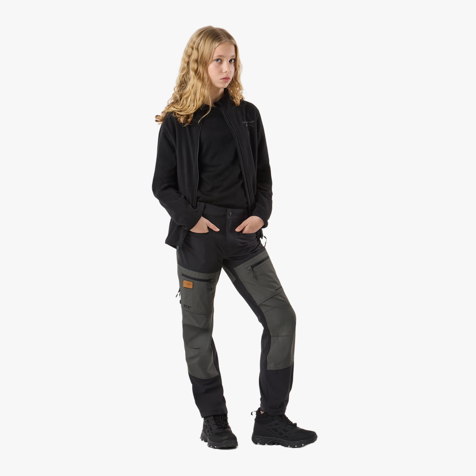 Pantaloni outdoor da junior Lofoten Stretch Pants impermeabile 3/8