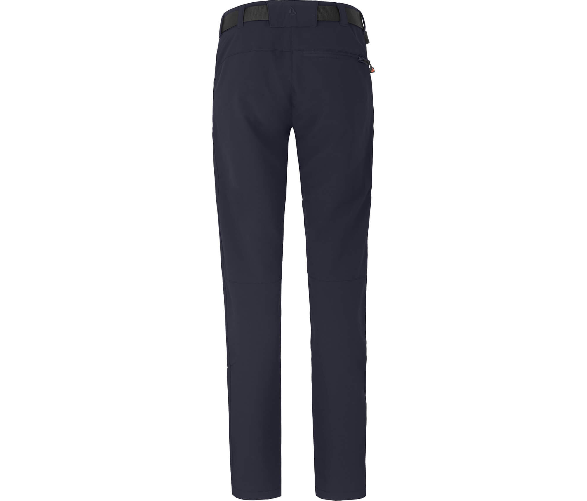 Damen Winter Softshellhose warm, Innenfleece, recycelt Blau 2/6