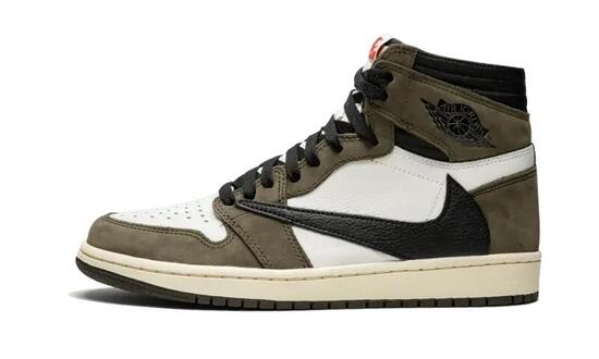 Scarpe - Uomo - Alte - Jordan 1 Travis Scott - Bianco/Mocha
