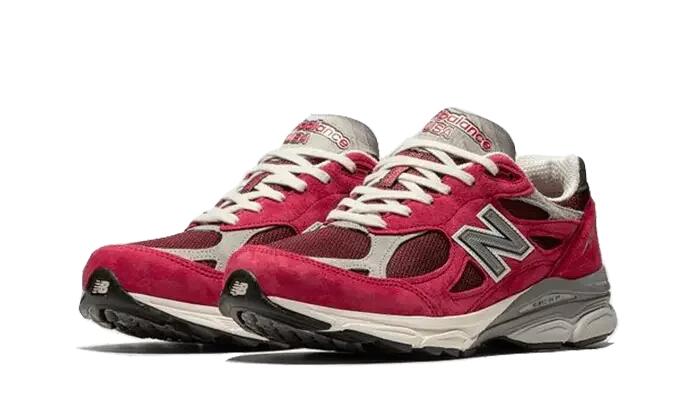Schoenen - hardlopen - unisex - 990 v3 - scarlet 2/4