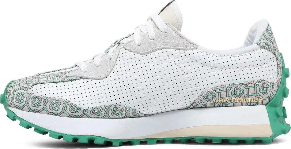 Herren - casual - schuhe - 327 casablanca - weiß/holly green 2/6