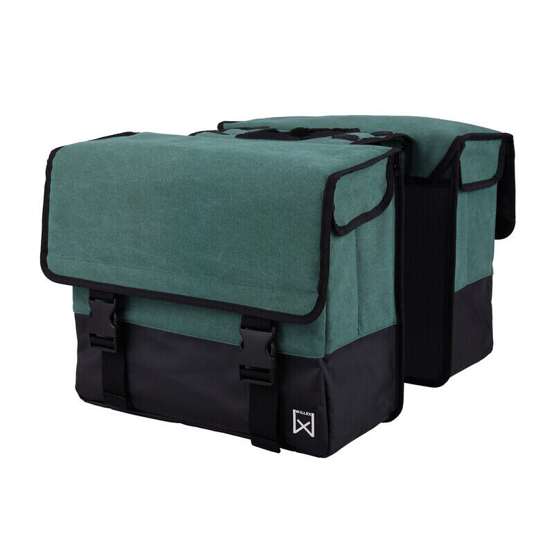 Alforja doble para portabultos en tela impermeable Willex 40 L 2/3