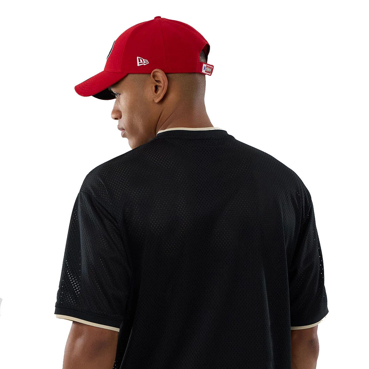 New Era Herren T-Shirt Mesh Oversized NFL San Francisco 49ers Logo 7/7