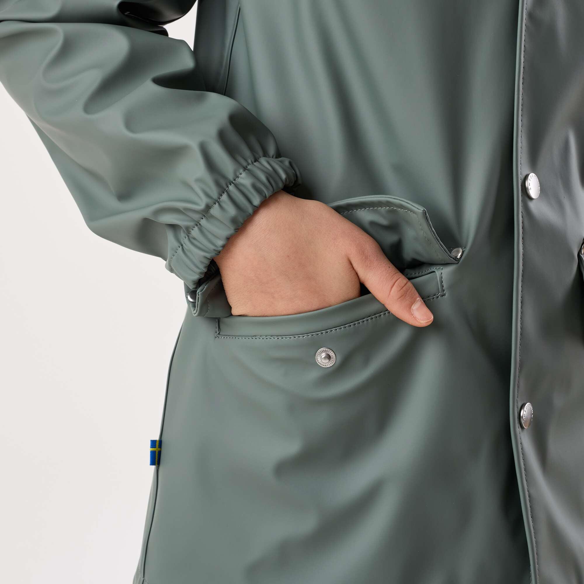 Giacca antipioggia da escursionismo junior Väderöarna Jacket 7/8