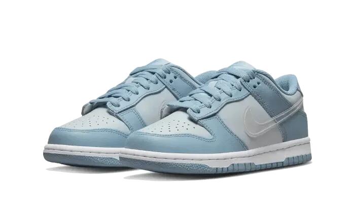 Schoenen - Lifestyle - Unisex - Dunk Low Clear Swoosh - worn blue/white/clear 2/3