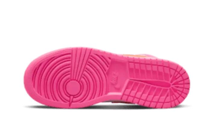 Air Jordan 1 Mid Pinksicle Safety Orange 4/4