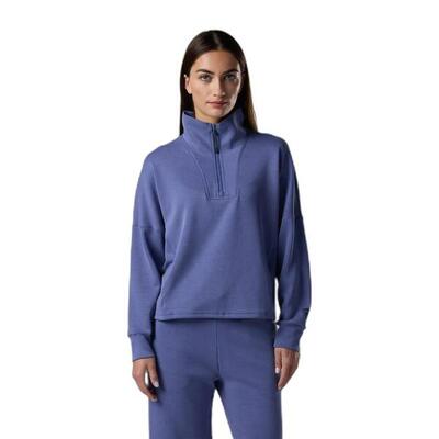 Vrouwelijke 1/4 zip jas rossignol chavanette scuba