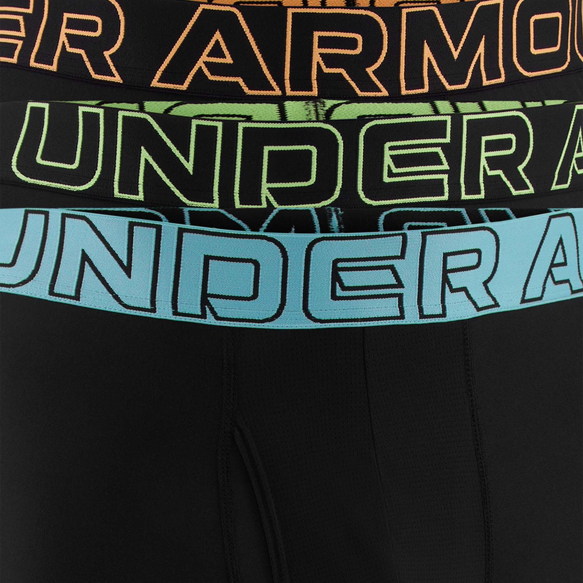 Boxer Uomini Confezione da 3 Aderente alla figura-UA PERFORMANCE TECH - SOLID 6 3/3
