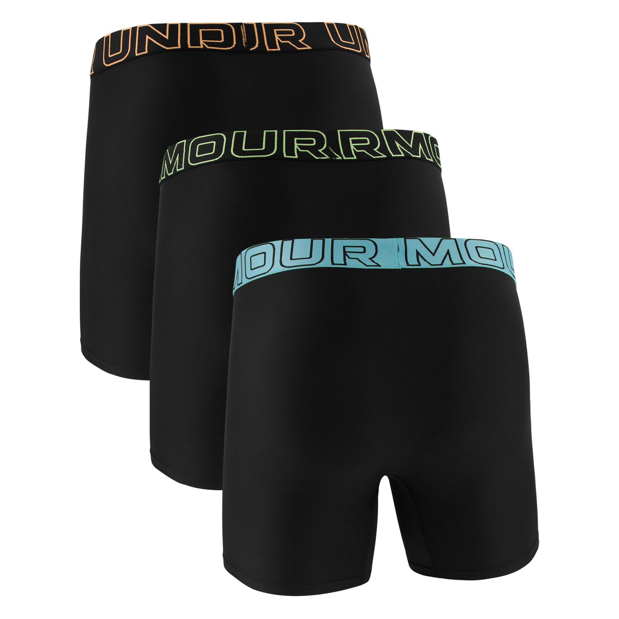 Boxer Uomini Confezione da 3 Aderente alla figura-UA PERFORMANCE TECH - SOLID 6 2/3