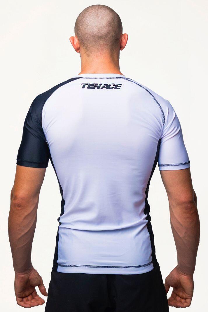 Tenace BJJ Camiseta de Compresión Competición BLANCO 2/4
