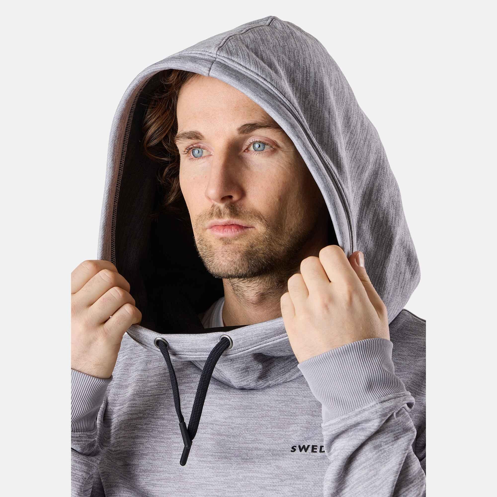 Herren Trainingssweater atmungsaktiv schnelltrocknend Training Logo Hood II 5/7