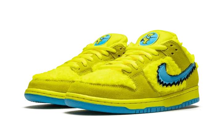 Zapatillas Skate - Dunk Low estampado Grateful Dead - Amarillo 2/4