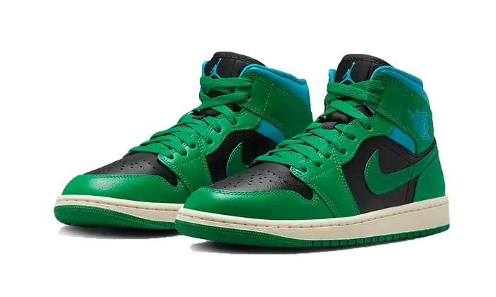 Air Jordan 1 Mid Lucky Green Aquatone (W) 2/3