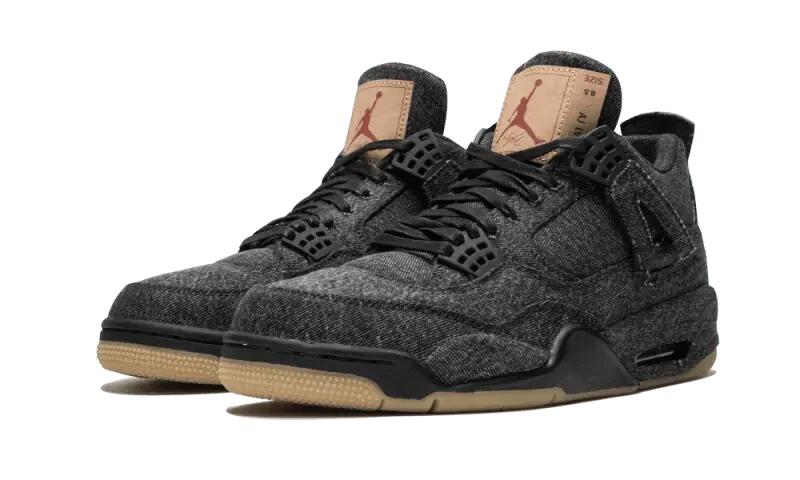 Air Jordan 4 Retro Levi's Black (Levis Tag) 2/4