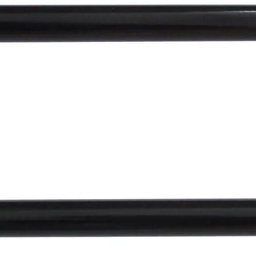 Steco front carrier leg 42 cm steel matt black