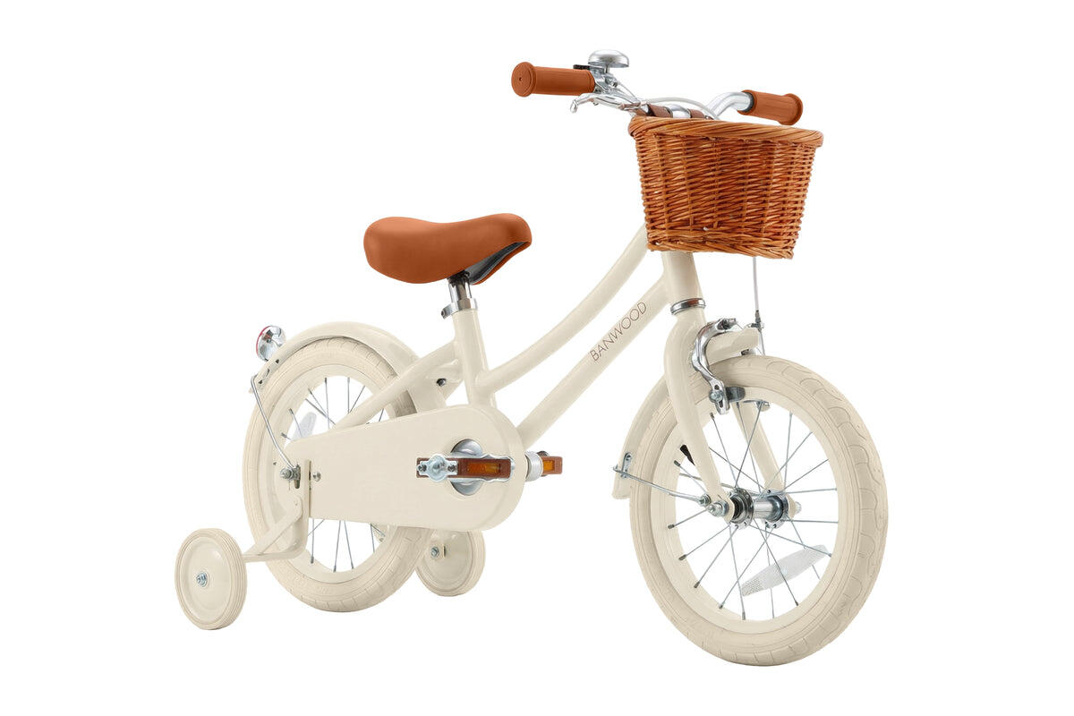 Vélo enfant 14" classique vintage crème enfant 5/5