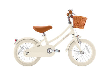 Kinderfahrrad 14" Klassisch Vintage Creme Kinder