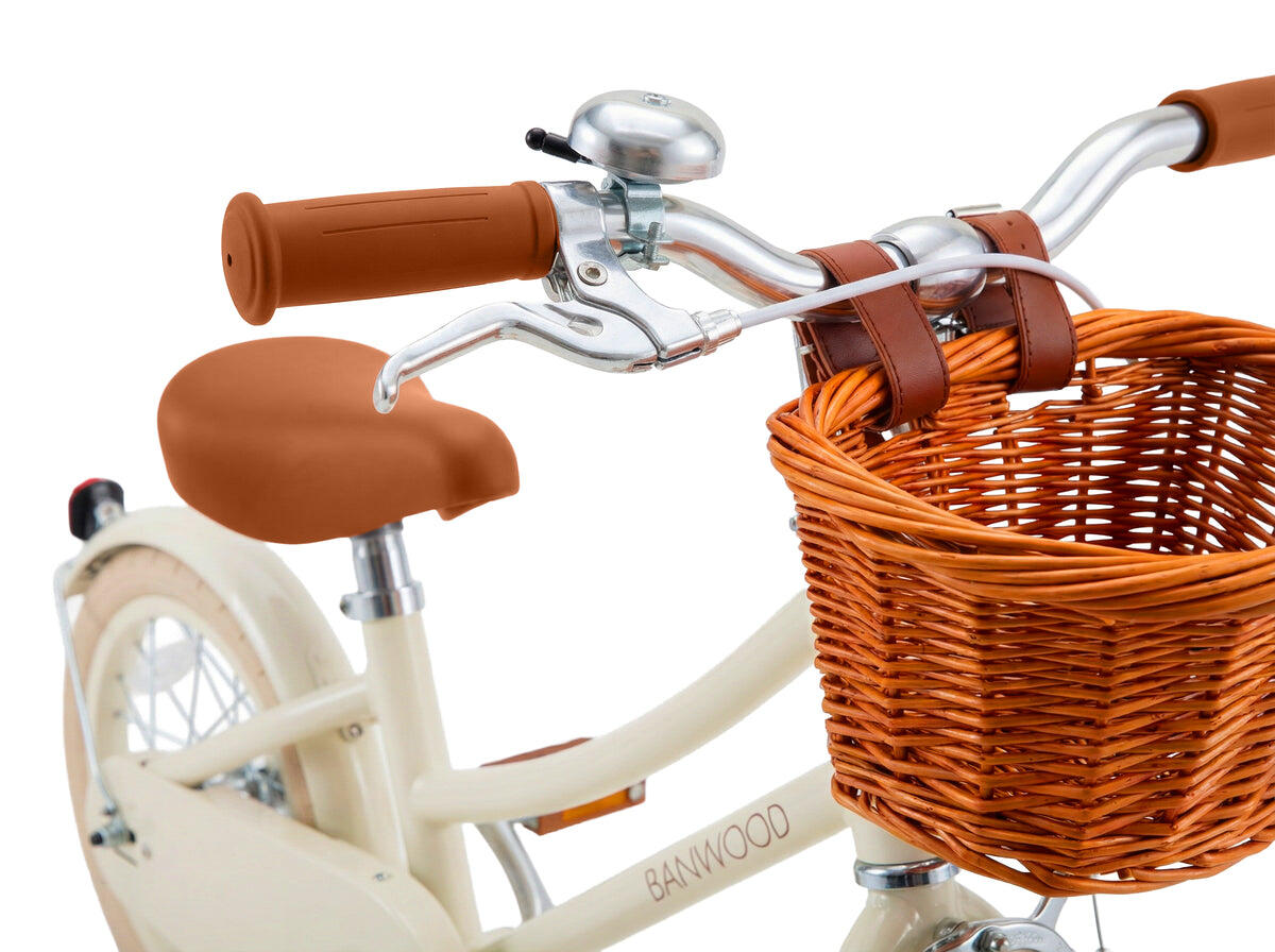 Vélo enfant 14" classique vintage crème enfant 4/5
