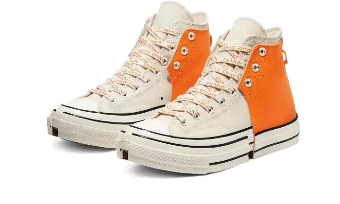 Chuck Taylor All-Star 2-in-1 70s Hi Feng Chen Wang Orange Ivory 2/3