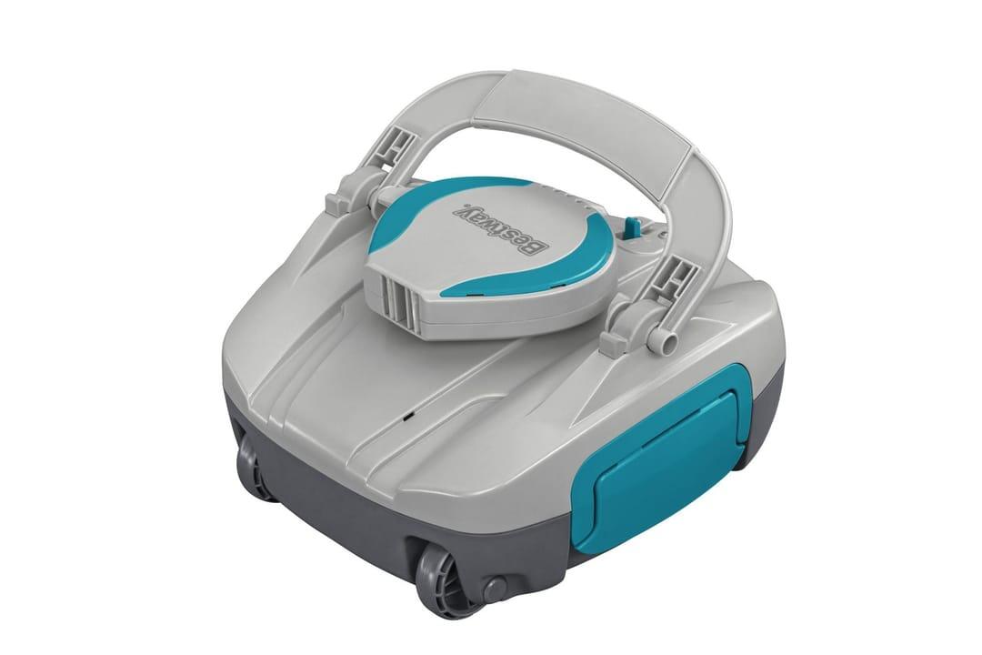 Bestway Robot piscine sans fil Quartz nettoyage fond plat 10 m² max 2/7