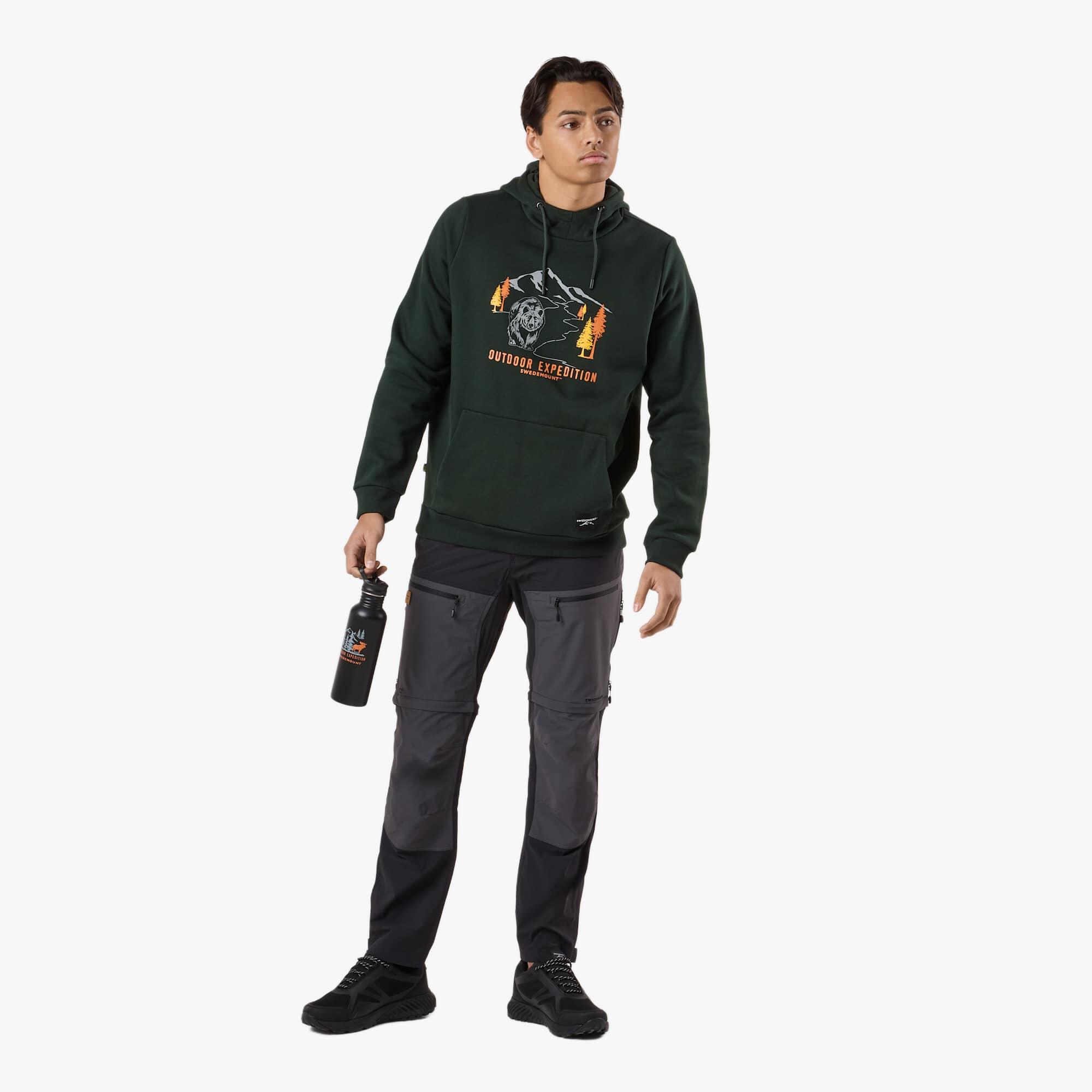 Heren hiking hood sweater Forest Hood 3/7