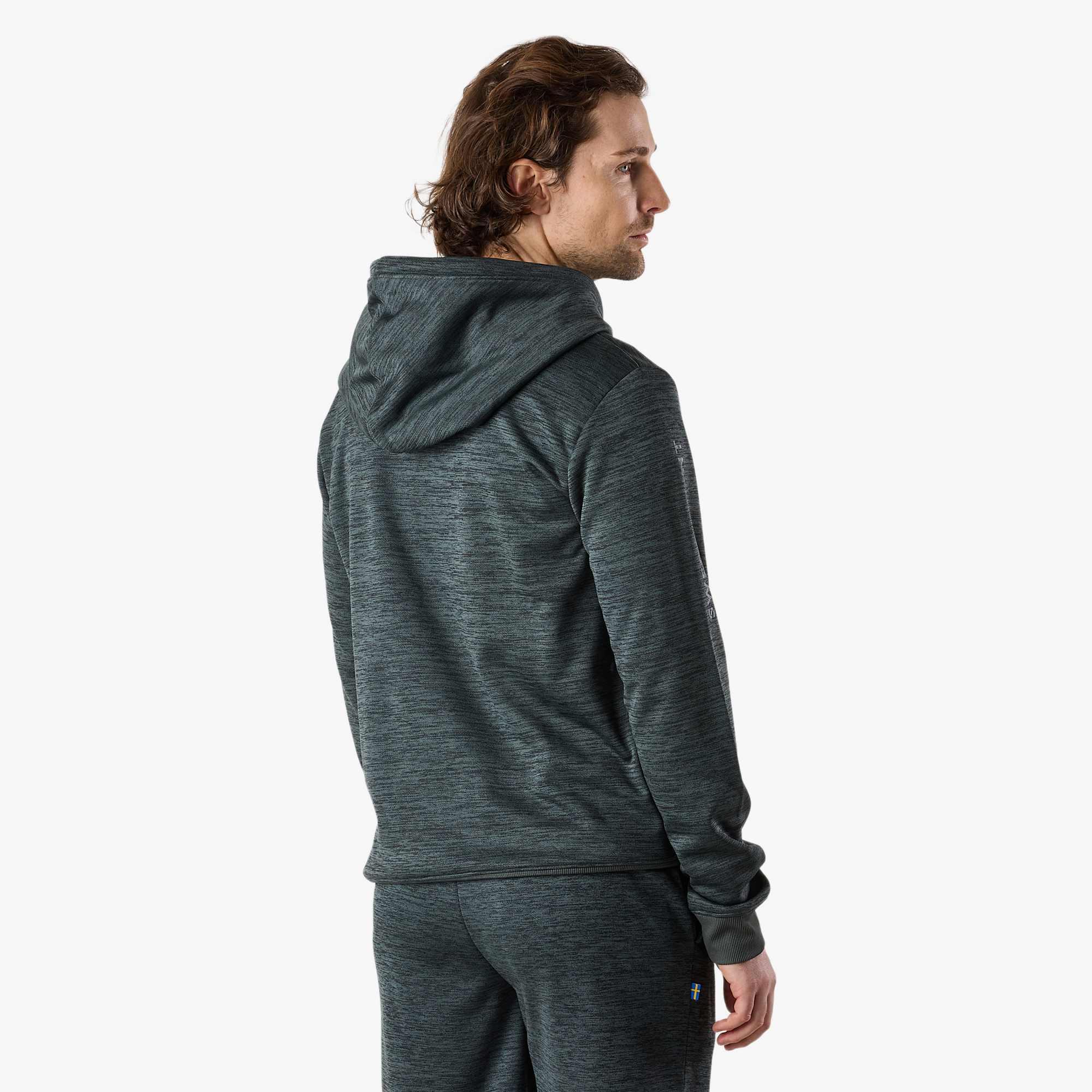Herren Trainingssweater atmungsaktiv schnelltrocknend Training Logo Hood II 2/7