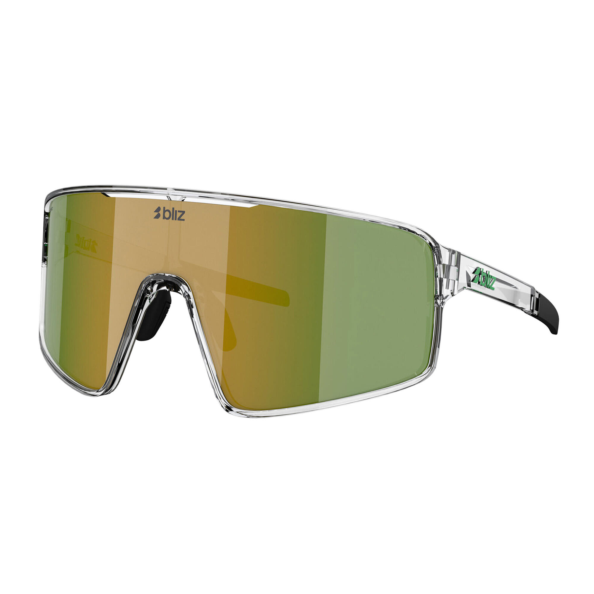 Gafas de sol unisex Bliz P001 L Transparente Blanco/Verde 6/6