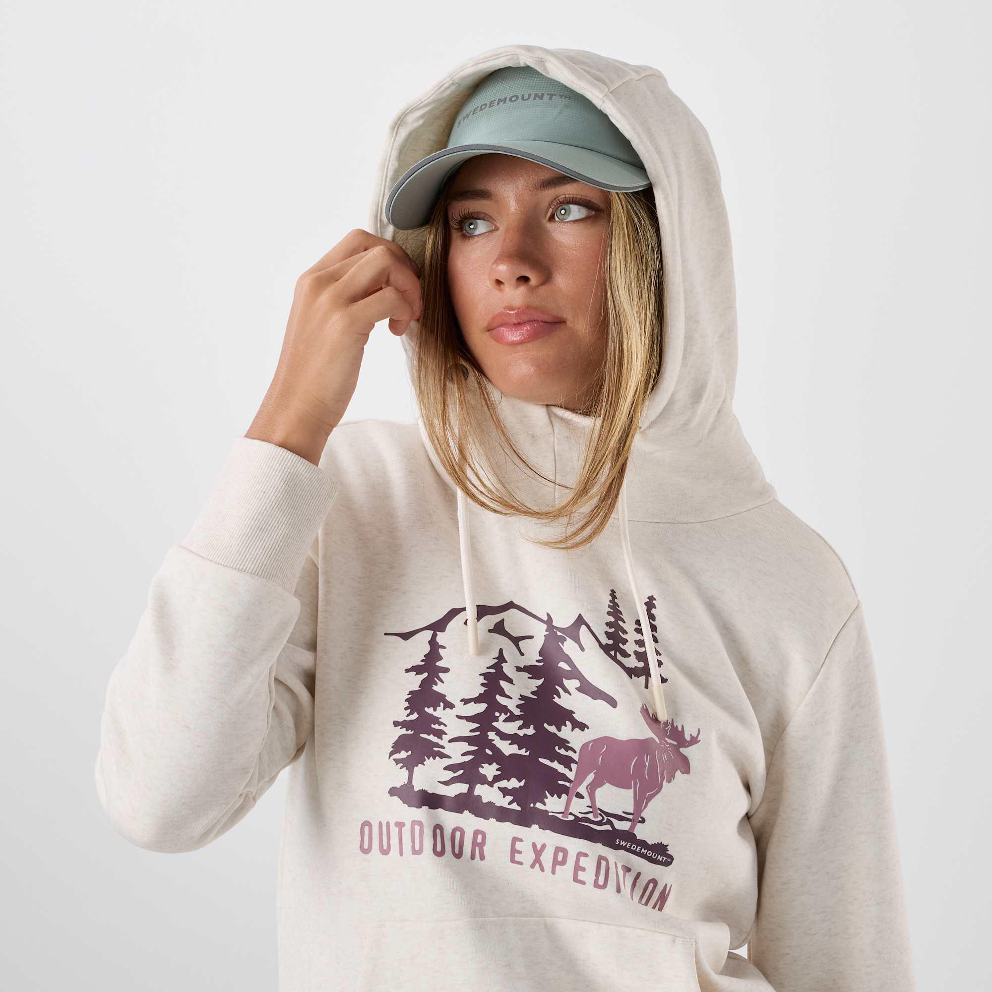 Sweat à capuche outdoor femme Forest Hood W 5/8