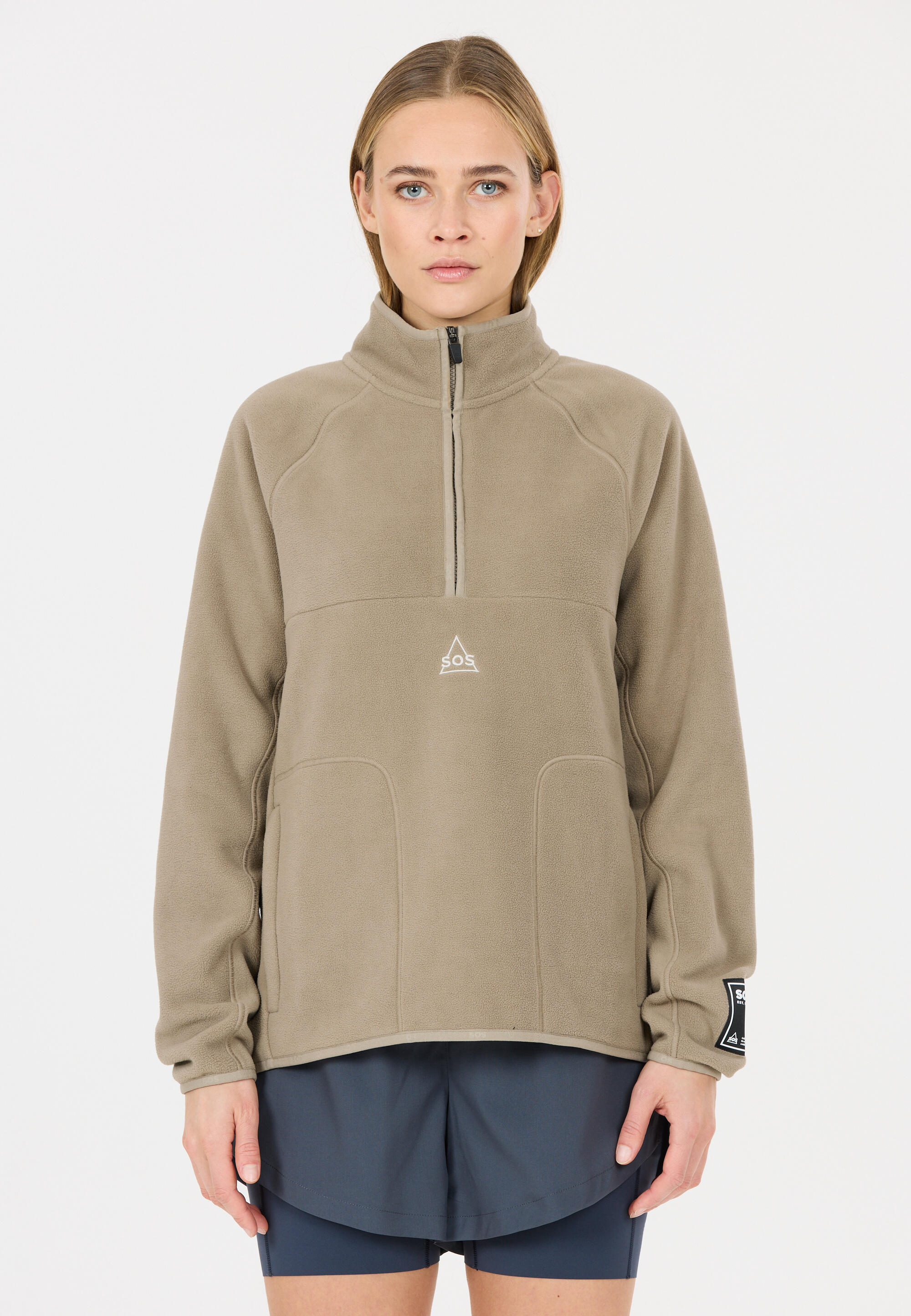 Polaire demi-zip femme SOS Munson 4/5