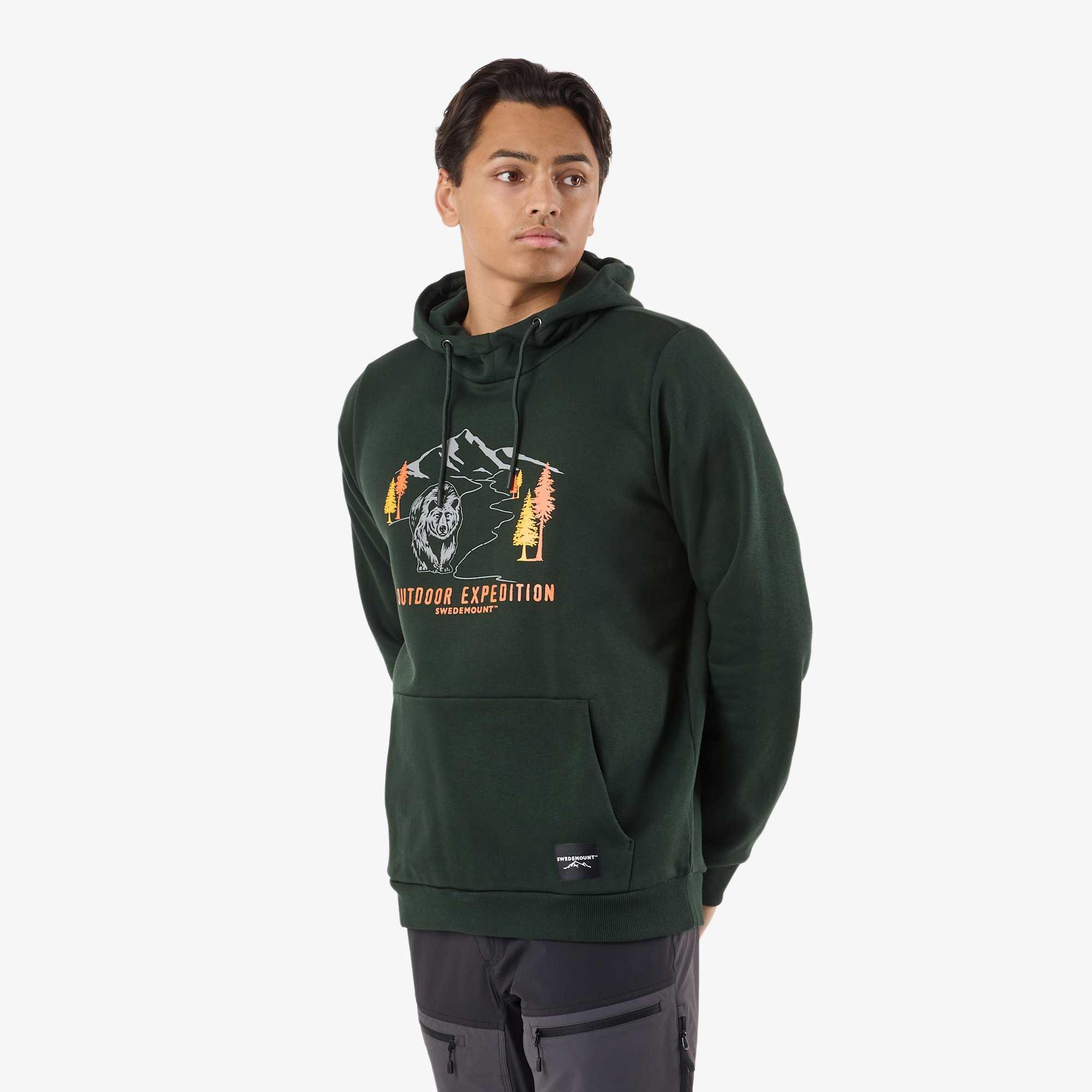 Heren hiking hood sweater Forest Hood 4/7