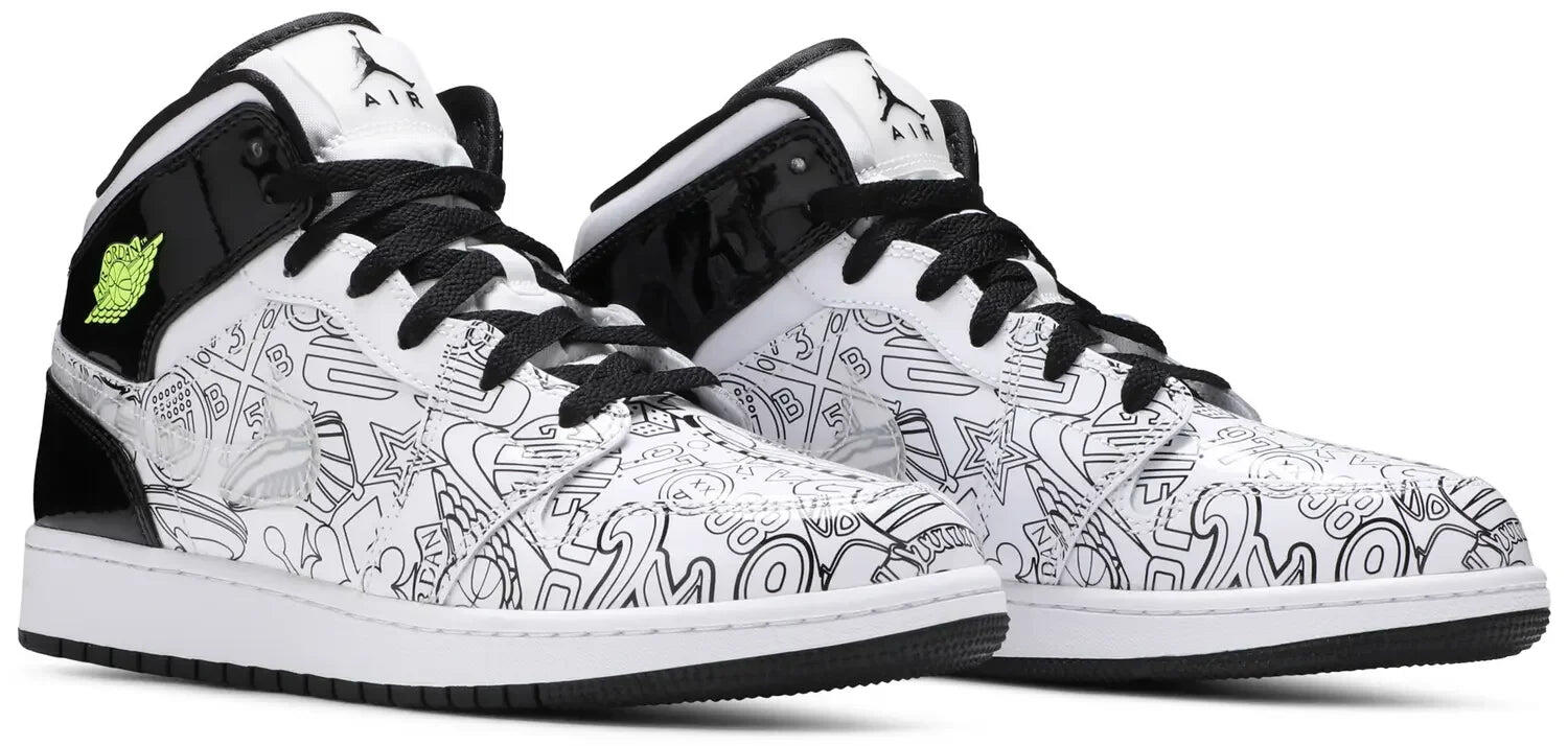 Jordan 1 Mid SE DIY (GS) 5/5
