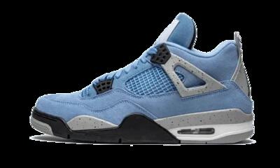Scarpe - Basket - Uomo - Scamosciato - Air Jordan 4 - University Blue
