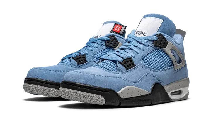 Schoenen - basketbal - heren - air jordan 4 - university blue 2/4