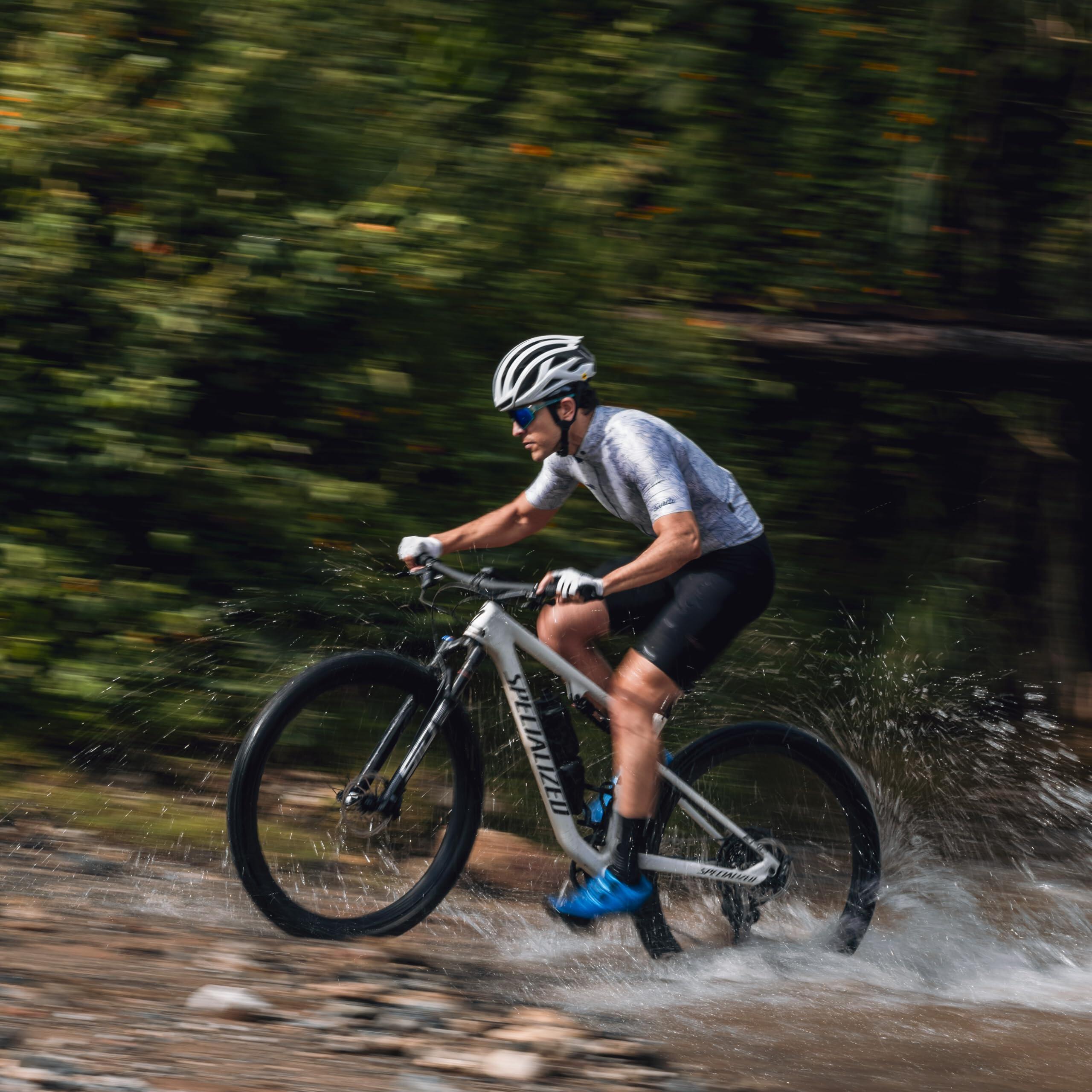 Punhos de silicone Grizipz ciclismo Azul SUPACAZ 4/5