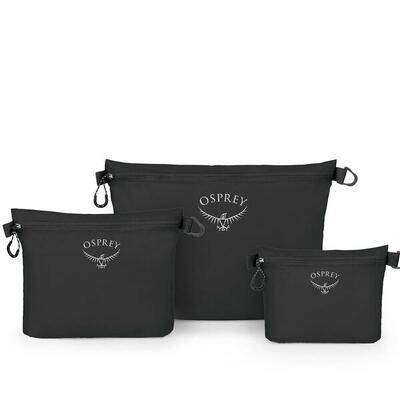 Set di Sacchetti con Cerniera Ultralight Osprey - Nero