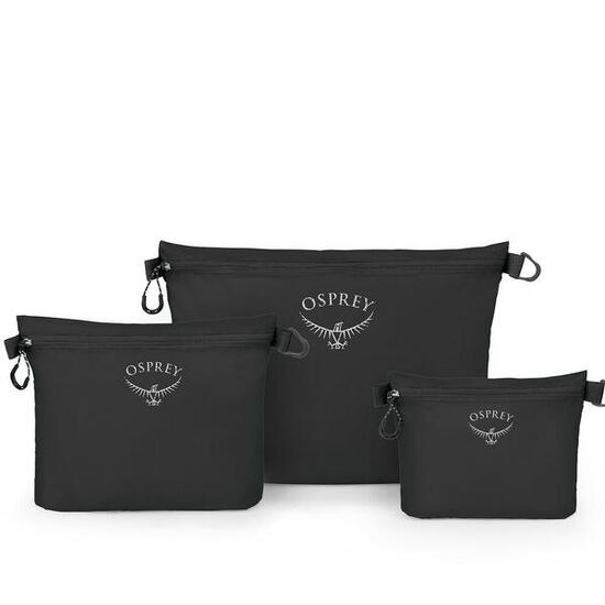 Set di Sacchetti con Cerniera Ultralight Osprey - Nero