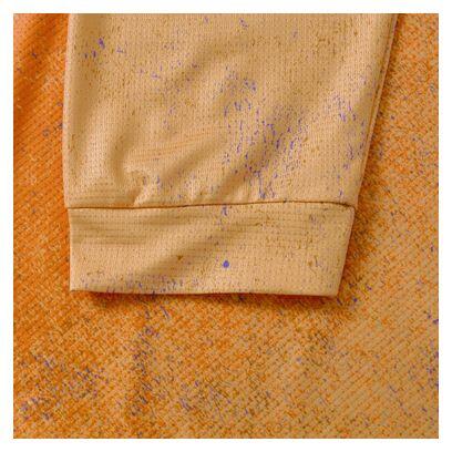 Camisola de manga comprida Endura Singletrack Print Orange para homem 4/4
