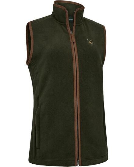 Gilet polaire Lady Cumbria - Forest Ember, doux et silencieux