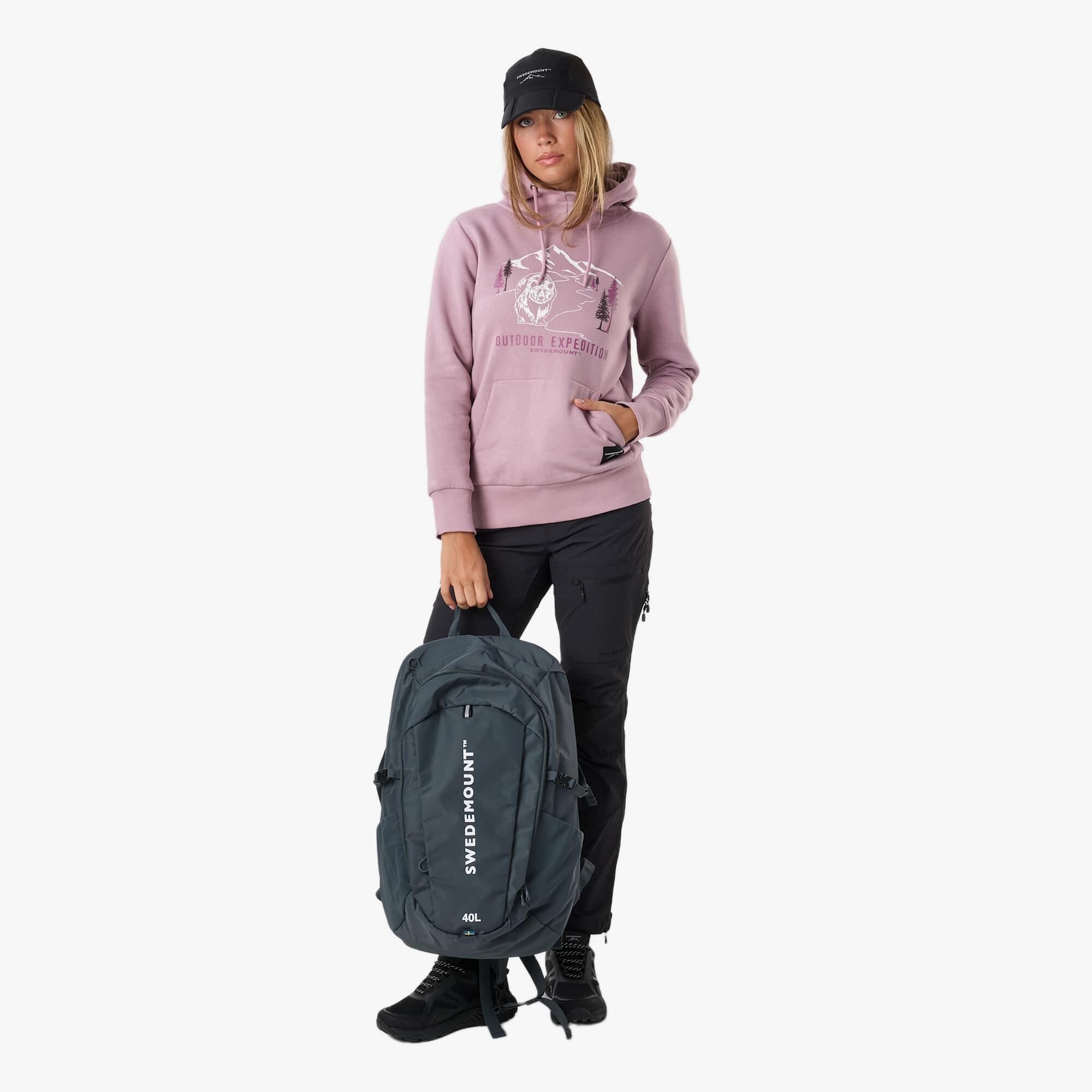 Damen Outdoor Kapuzenpullover Forest Hood W 3/8