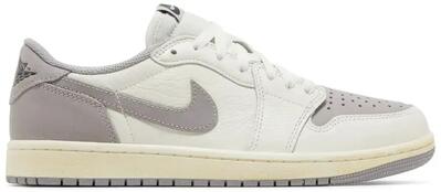 Schoenen - lifestyle - air jordan 1 retro low og - sail/black