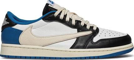 Zapatos - Air Jordan 1 Low Travis Scott Fragment - Sail/Black
