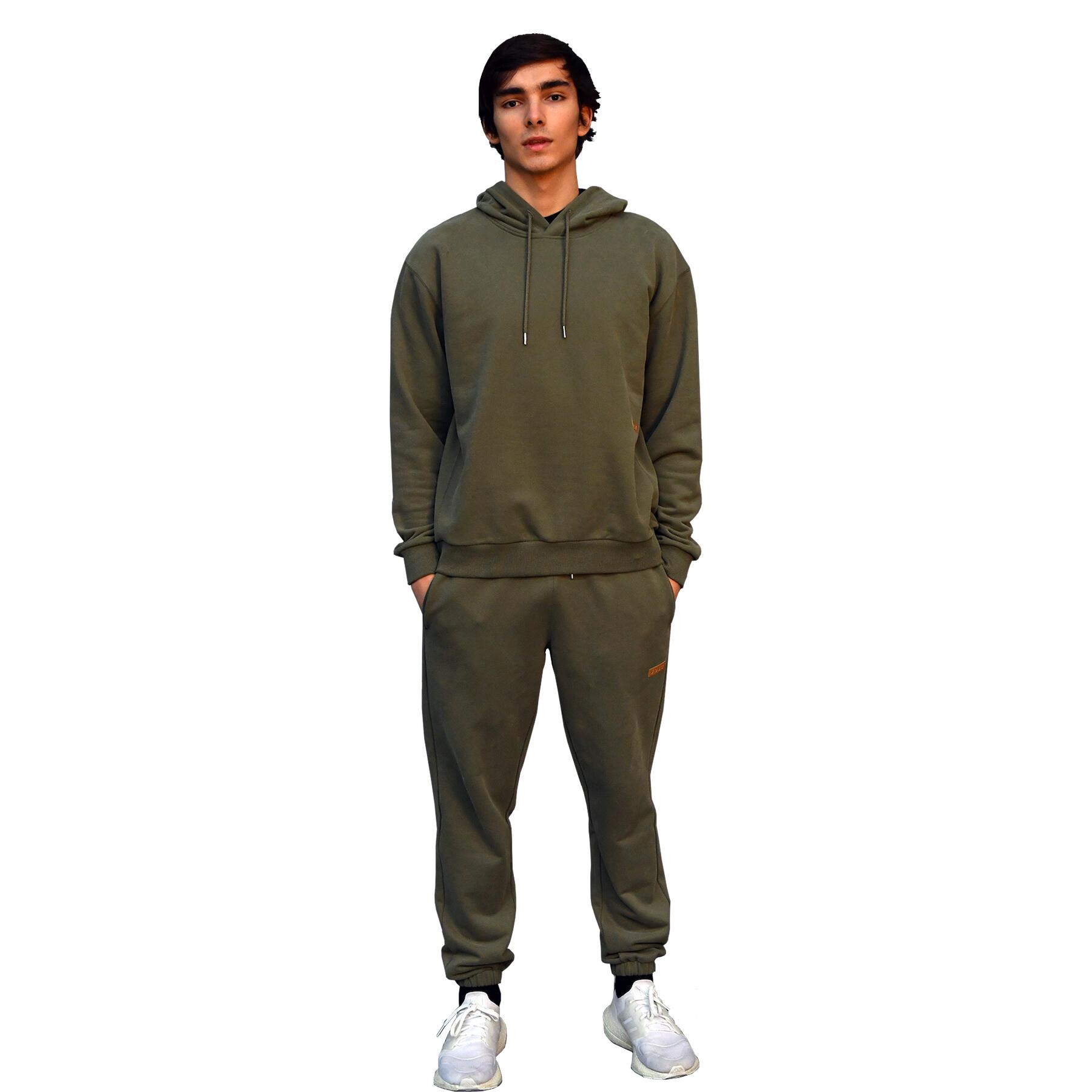 Pantalon Jogger Vert & Doré 2/5