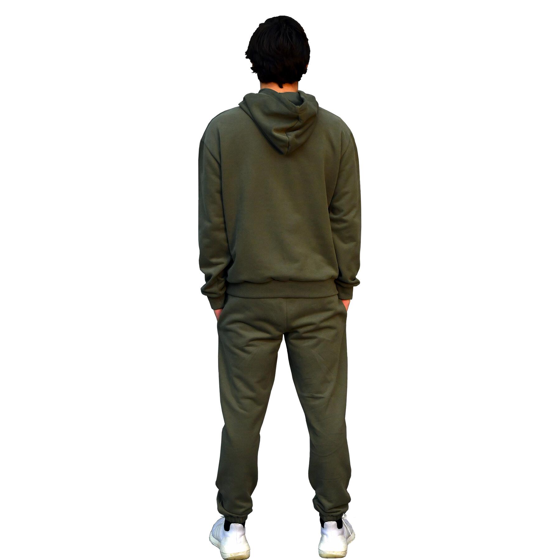 Pantalon Jogger Vert & Doré 4/5