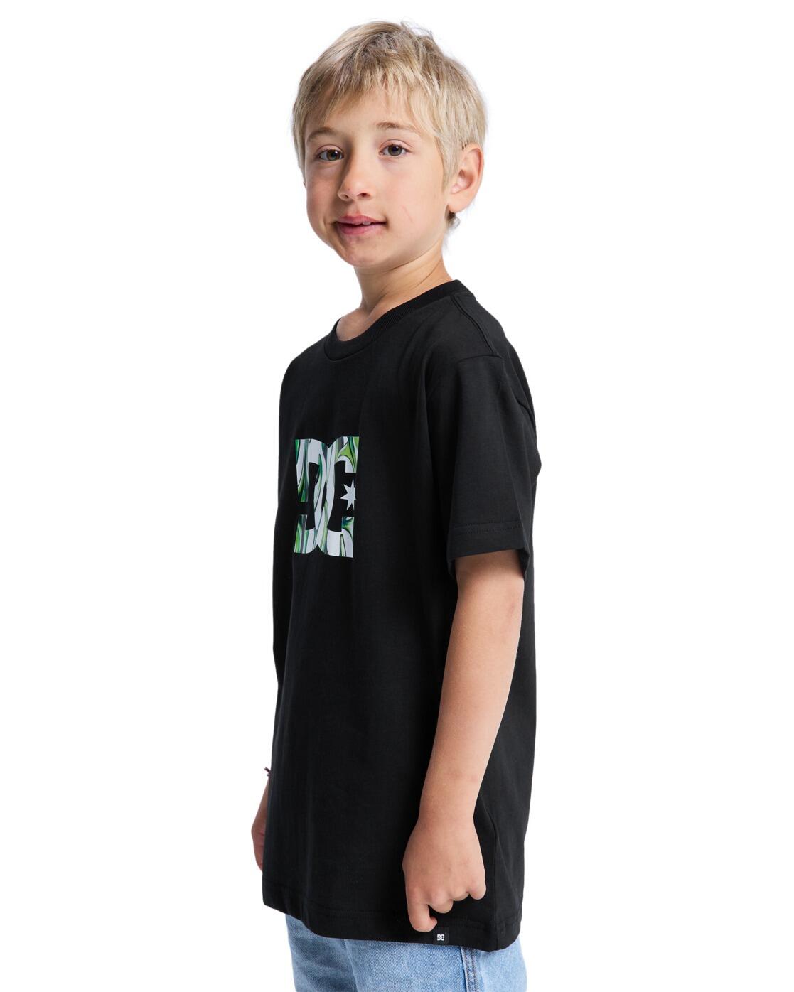 Camiseta de manga corta DC STAR FILLED Negro Niño 3/4