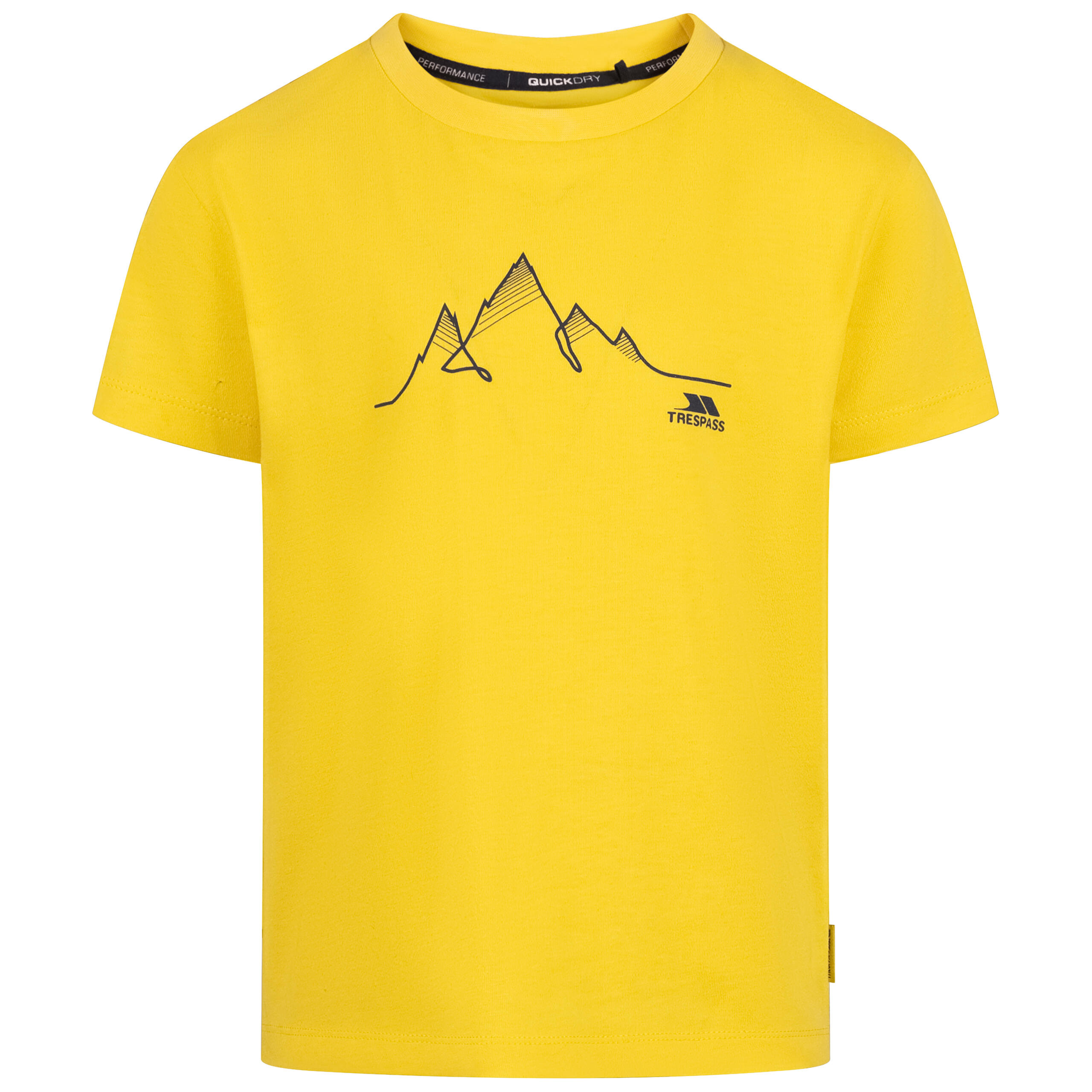 Boys Round Neck Short Sleeves Quick Dry T-Shirt - Attie 5/5
