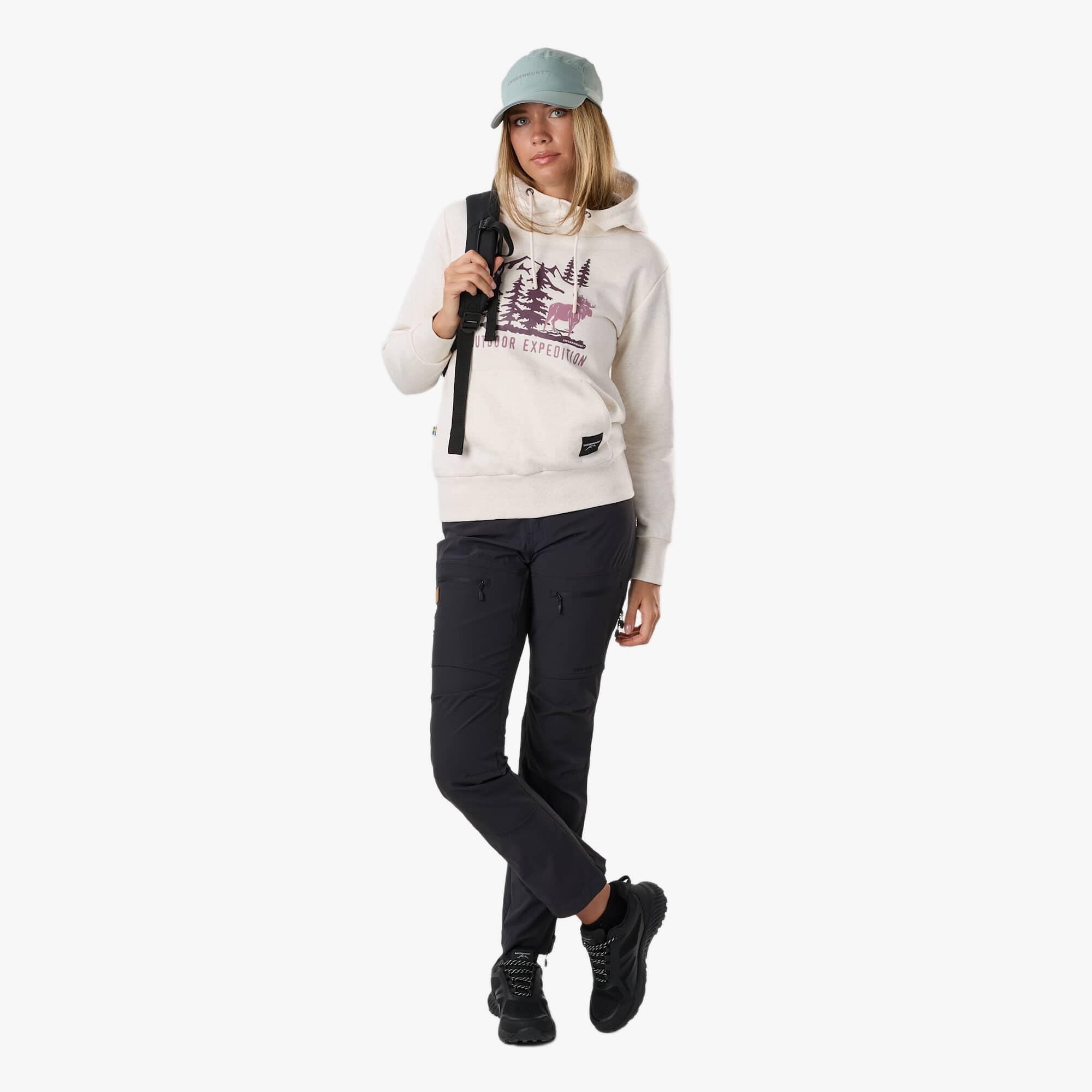 Sweat à capuche outdoor femme Forest Hood W 3/8