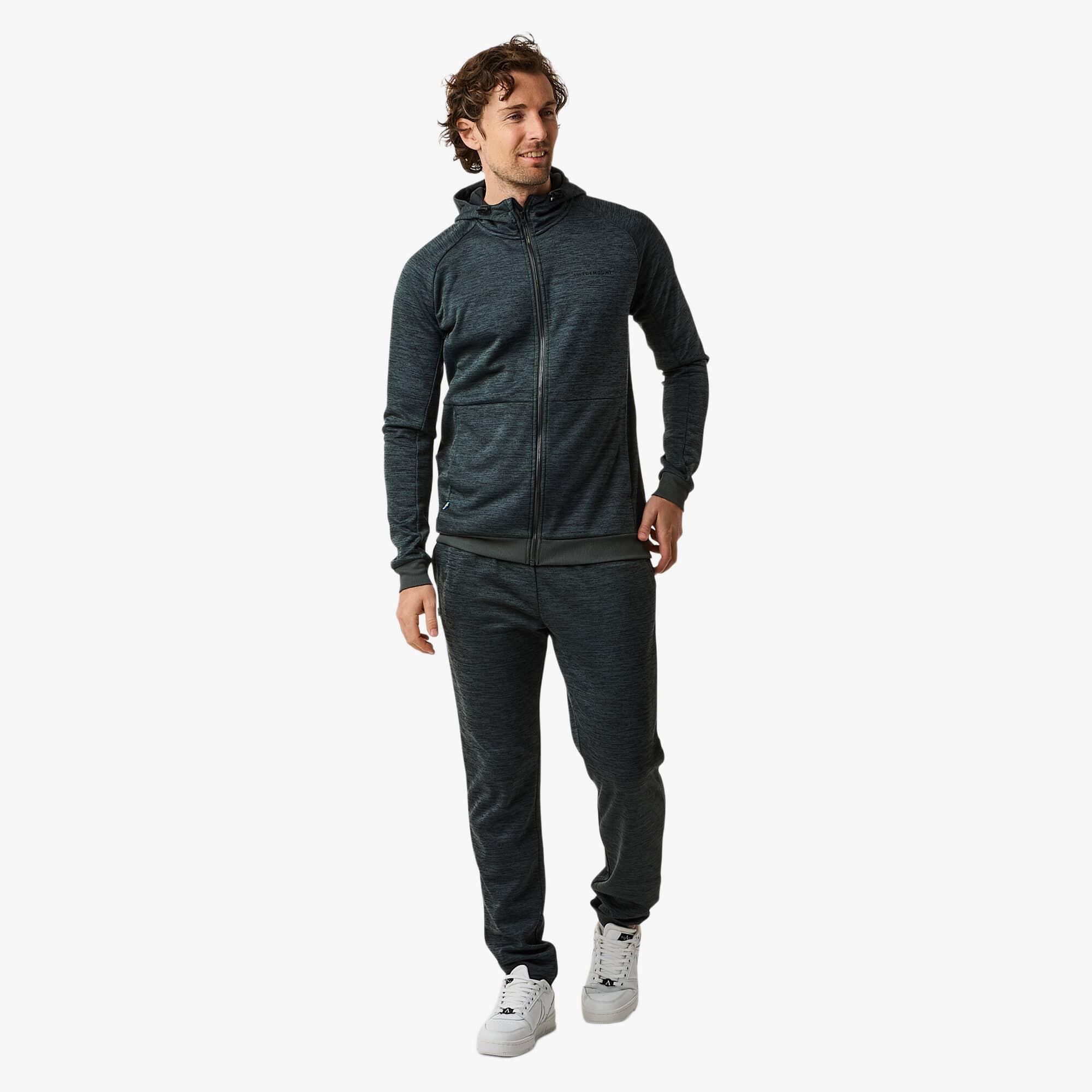 Herren Trainingssweater Quick Dry Training Logo Zip Hood II 3/7