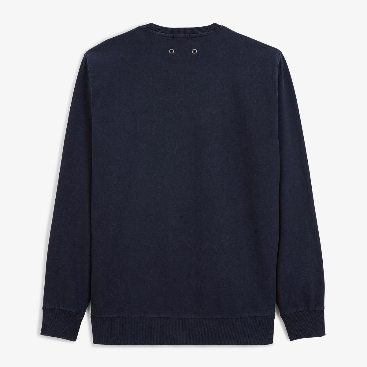 Sweater met ronde hals Archives old dye in marineblauw katoen 2/4