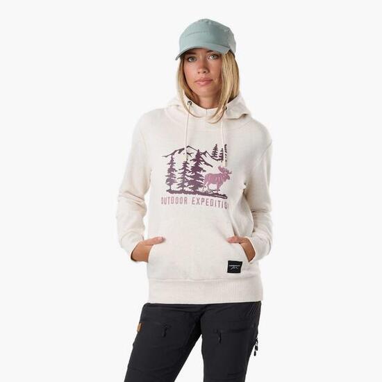 Felpa Con Cappuccio Donna Traspirante Forest